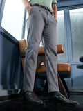 Campus Sutra Pleated Tailored-Fit Trousers