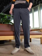 Campus Sutra Twill-Chino Trousers
