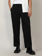 Campus Sutra Lightweight - Solid Tailored Trousers
