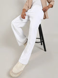 Campus Sutra Lightweight - Tailored Linen-Blend Trousers