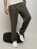Campus Sutra Lightweight - Solid Tailored Trousers