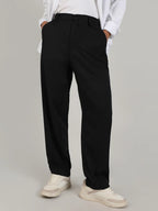 Campus Sutra Lightweight - Tailored Heathered Trousers