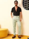 Campus Sutra Lightweight - Solid Tailored Trousers