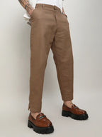 Campus Sutra Lightweight - Solid Tailored Trousers