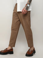 Campus Sutra Lightweight - Solid Tailored Trousers