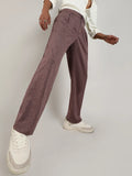 Campus Sutra Lightweight - Tailored Heathered Trousers