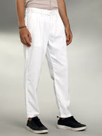 Campus Sutra Pleated Tailored Trousers