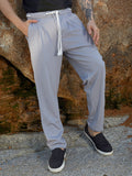 Campus Sutra Belted-Rope Tailored Trousers