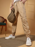 Campus Sutra Parachute Utility Trousers