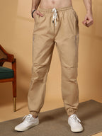 Campus Sutra Parachute Utility Trousers
