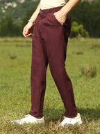 Campus Sutra Lightweight - Velvique Tailored Trousers