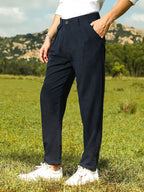 Campus Sutra Lightweight - Velvique Tailored Trousers