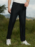 Campus Sutra Corduroy Tailored Trousers