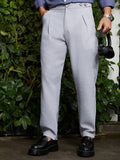 Campus Sutra Pleated Tailored Trousers