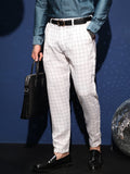 Campus Sutra Lightweight - Graph Tailored Trousers
