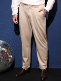 Campus Sutra Waffle Chino Trousers