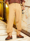 Campus Sutra Panelled Gurkha Trousers