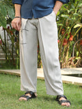Campus Sutra Pleated-Fold Korean Trousers