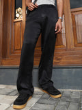 Campus Sutra Lightweight - Creased Relaxed-Tailored Trousers