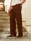 Campus Sutra Pleated Tailored Trousers
