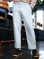 Campus Sutra Adjustable Chino-Tailored Trousers