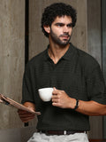 Campus Sutra Bohomian Oversized Polo T-Shirt