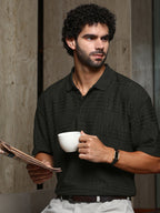 Campus Sutra Bohomian Oversized Polo T-Shirt