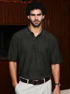 Campus Sutra Bohomian Oversized Polo T-Shirt