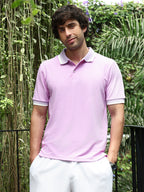 Campus Sutra Graph-Tactile Polo T-Shirt