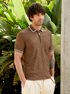 Campus Sutra Marquise-Ruche Polo T-Shirt