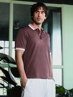 Campus Sutra Duality Polo T-Shirt