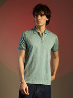 Campus Sutra Crevice-Lined T-Shirt