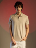 Campus Sutra Chevron Polo T-Shirt