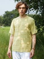 Campus Sutra Solid Creased T-Shirt