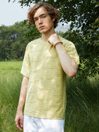 Campus Sutra Solid Creased T-Shirt