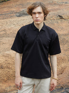Campus Sutra Zigzag-Tactile T-Shirt