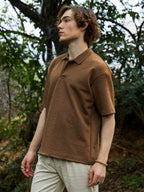 Campus Sutra Ripple-Tactile T-Shirt