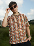 Campus Sutra Nomadic Knit Oversized Shirt