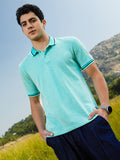 Campus Sutra Multitrack Knit Polo T-Shirt