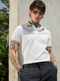 Campus Sutra Ripple-Logenze Polo T-Shirt