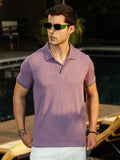 Campus Sutra Spirit Weave Polo T-Shirt