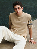 Campus Sutra Boxy Folk-Wave T-Shirt