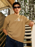Campus Sutra Boxy Mytho-Modernism T-Shirt