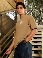 Campus Sutra Boxy Mytho-Modernism T-Shirt