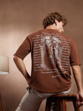 Campus Sutra Boxy Mytho-Modernism T-Shirt