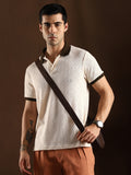 Campus Sutra Contrast Quad Polo T-Shirt