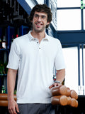Campus Sutra Seamless Ribbed Polo T-Shirt