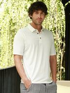 Campus Sutra Seamless Touchgrain Polo T-Shirt