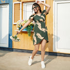 Feather Mini Dress