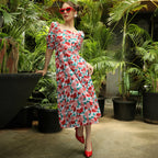 Roses Midi Dress